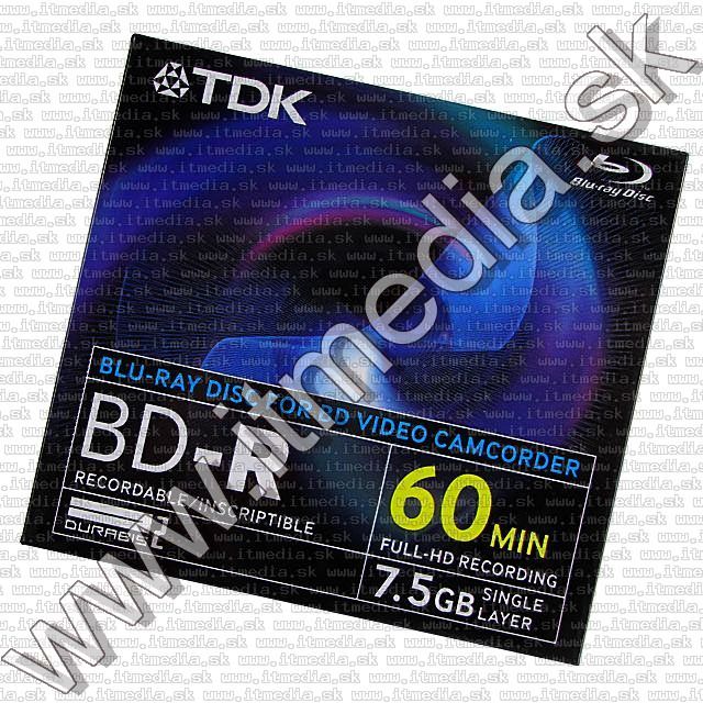 Image of TDK *mini* BluRay BD-R 2x (1 layer) Maxijc 7.5GB (IT2659)